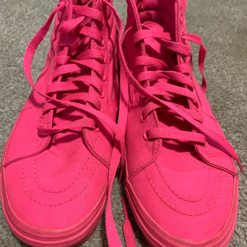 Hot pink vans